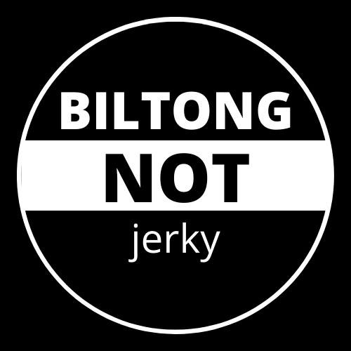 Biltong NOT Jerky logo